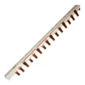 Шина соединительная PIN 3-фазная 63А (1м) Энергия, 5 шт - Электрика, НВА - Щитки и аксессуары для монтажа - Шины нулевые - . Магазин оборудования для автономного и резервного электропитания Ekosolar.ru в Белогорске