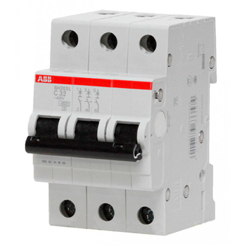 Автоматический выключатель ABB SH203L 3P 63А (С) 4,5 kA - Электрика, НВА - Модульное оборудование - Автоматические выключатели - . Магазин оборудования для автономного и резервного электропитания Ekosolar.ru в Белогорске