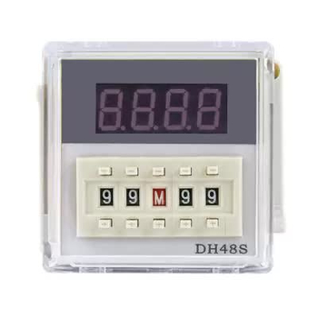 Реле времени цифровое 220V DH48S-2Z AC Энергия - Электрика, НВА - Реле, автоматизация и управление - Реле времени - . Магазин оборудования для автономного и резервного электропитания Ekosolar.ru в Белогорске