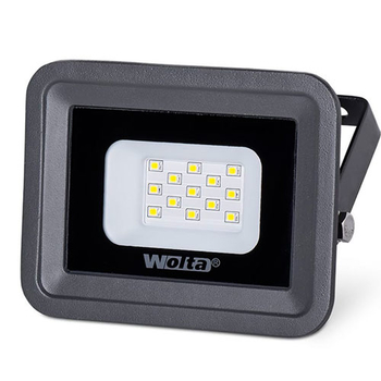 Светодиодный прожектор WOLTA WFL-10W/06W серый 5500K 10Вт SMD IP65 850Лм - Светильники - Прожекторы - . Магазин оборудования для автономного и резервного электропитания Ekosolar.ru в Белогорске