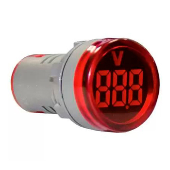 Индикатор значения напряжения AD22-RV красный Энергия - Электрика, НВА - Устройства управления и сигнализации - Сигнальная аппаратура - . Магазин оборудования для автономного и резервного электропитания Ekosolar.ru в Белогорске