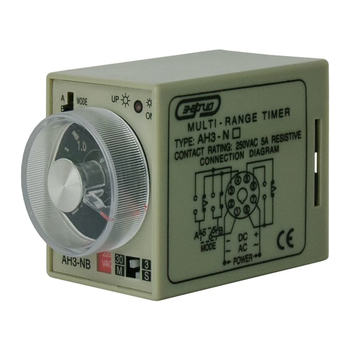 Реле времени 220V AH3-NB (3s - 30 min) AC Энергия, 100 шт - Электрика, НВА - Реле, автоматизация и управление - Реле времени - . Магазин оборудования для автономного и резервного электропитания Ekosolar.ru в Белогорске