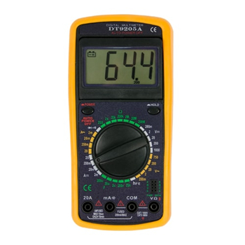Мультиметр DT 9205A Энергия - Электрика, НВА - Измерительный инструмент - Мультимеры - . Магазин оборудования для автономного и резервного электропитания Ekosolar.ru в Белогорске