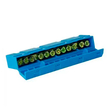 Шина TS-0609H 12 way в синем корпусе Энергия, 10 шт - Электрика, НВА - Щитки и аксессуары для монтажа - Шины нулевые - . Магазин оборудования для автономного и резервного электропитания Ekosolar.ru в Белогорске