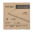 Панель ультратонкая светодиодная LightPhenomenON LT-UTP-01-IP40-40W-4000К - Светильники - Для общественных зданий - . Магазин оборудования для автономного и резервного электропитания Ekosolar.ru в Белогорске