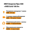 ИБП для котла Энергия Про 500 + Аккумулятор Grid 100 Ah 12 v (300Вт - 182мин) - ИБП и АКБ - ИБП для котлов - . Магазин оборудования для автономного и резервного электропитания Ekosolar.ru в Белогорске